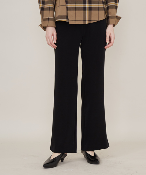 STUDIOUS（ステュディオス）の「ツイルフレアパンツ（その他パンツ・レディース・ブラック・1/0）」の21枚目の写真