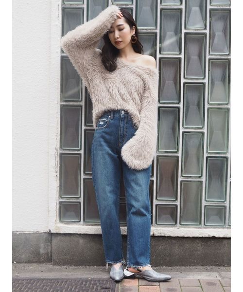 MURUA（ムルーア）の「ポインテッドバブーシュ（サンダル・レディース・ブラック/ダークグリーン/その他1/キャメル・35/36/37）」の11枚目の写真