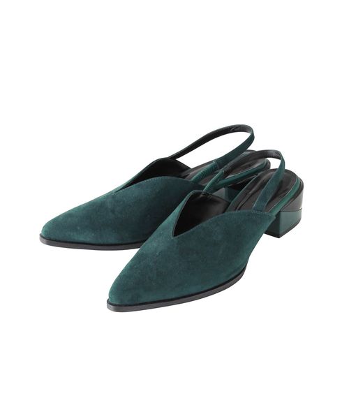 MURUA（ムルーア）の「ポインテッドバブーシュ（サンダル・レディース・ブラック/ダークグリーン/その他1/キャメル・35/36/37）」の18枚目の写真