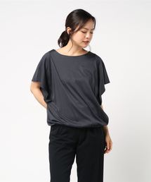 RIVE DROITE | C/Cuギャザーヘムカットソー(Tシャツ/カットソー)