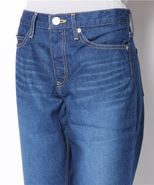 BEAUTY&YOUTH UNITED ARROWS（ビューティーアンドユースユナイテッドアローズ）の「BYBC デニムテーパード9分丈　◆（デニムパンツ・レディース・ターコイズブルー・SMALL/MEDIUM/LARGE）」の4枚目の写真