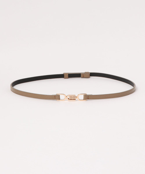 apres jour（アプレジュール）の「ビットベルト【ZOZOTOWN限定アイテム】（ベルト・レディース・ブラック/ダークブラウン/オフホワイト/ライトベージュ/ボルドー/キャメル/モカ/ブラウン系その他・FREE）」の5枚目の写真