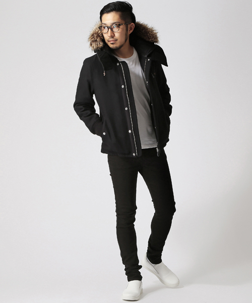 BEAMS（ビームス）の「CHEAP MONDAY / TIGHT NEW BLACK（デニムパンツ・メンズ・ブラック・27/28/29/30/31/32/33）」の17枚目の写真