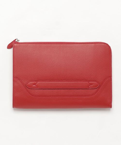 PELLE MORBIDA（ペッレモルビダ）の「MAIDEN VOYAGE（メイデンボヤージュ）クラッチバッグ（クラッチバッグ・メンズ・レッド/オレンジ/ネイビー/ブラック/ベージュ/グレイッシュベージュ・FREE）」の10枚目の写真