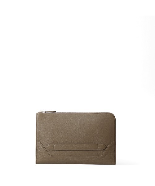 PELLE MORBIDA（ペッレモルビダ）の「MAIDEN VOYAGE（メイデンボヤージュ）クラッチバッグ（クラッチバッグ・メンズ・レッド/オレンジ/ネイビー/ブラック/ベージュ/グレイッシュベージュ・FREE）」の3枚目の写真