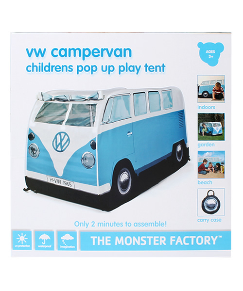 フォルクスワーゲン Volkswagen 1965 バス型 テント 青 【公式通販】