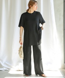 select MOCA�i���J �Z���N�g���J�j�́u2020S/S�@�R�b�g���j�b�g�`���j�b�N�Z�b�g�A�b�v/�����T�}�[�j�b�g�����C�h�p���c�Z�b�g�i���̑��g�b�v�X�j�v