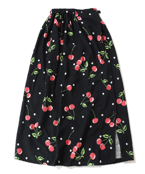 devirock（デビロック）の「ラップタオル 80ｃｍ（スイムグッズ・キッズ・レッド系その他/パープル系その他/ピンク系その他/ブルー系その他/ブルー系その他2/ピンク系その他2/ブラック系その他・ONE SIZE）」の2枚目の写真