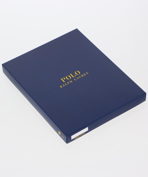 POLO RALPH LAUREN メンズ ワンポイント リブソックス 2足組 ギフト