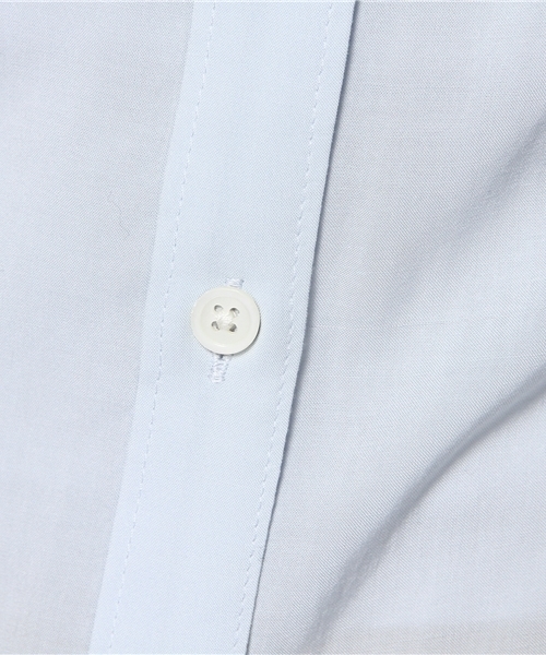 PLST(プラステ)の「レーヨン長袖スリムシャツ(シャツ/ブラウス・レディース・スカイブルー/サーモンピンク/オレンジ/オフホワイト・2)」の6枚目の写真