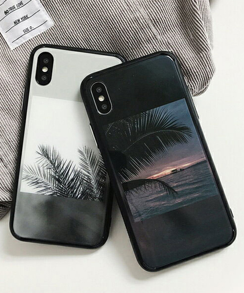 C U L モノトーン海 風景 サーフテイスト アイフォンケース Iphoneカバー Ipc335 スマホケース カバー C U L シーユーエル のファッション通販 Zozotown