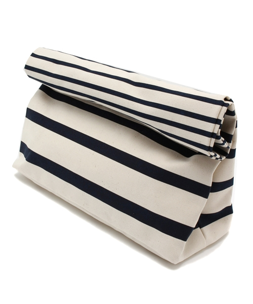 SHIPS（シップス）の「AMIACALVA: 【SHIPS別注】ペーパー バッグ■（クラッチバッグ・メンズ・ネイビー/ベージュ/キャメル/グリーン/ダークブルー/その他/ブルー/ホワイト/ブラック・ONE SIZE）」の19枚目の写真