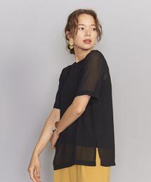 BEAUTY&YOUTH UNITED ARROWS | BY シフォンシアーTシャツ(Tシャツ/カットソー)