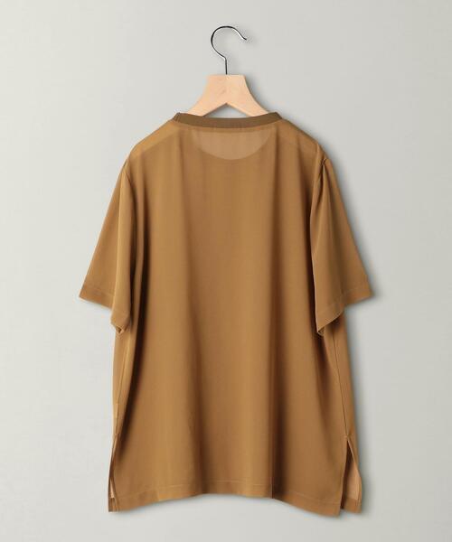 Tシャツ(半袖/袖なし) BEAUTY&amp;YOUTH UNITED ARROWS - Baserange / LOOSE TEE ( Nude 3 ) BEAUTY&YOUTH UNITED ARROWS｜<WORN FREE>プリント Tシャツ