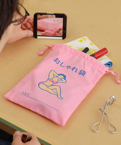 ニューレトロ(ニューレトロ)の「ニューレトロ 巾着袋 巾着ポーチ 小物入れ (中)(ポーチ・レディース・その他1/その他2/その他3/その他4/その他5/その他6/その他7/その他8/その他9/その他10・FREE)」の12枚目の写真