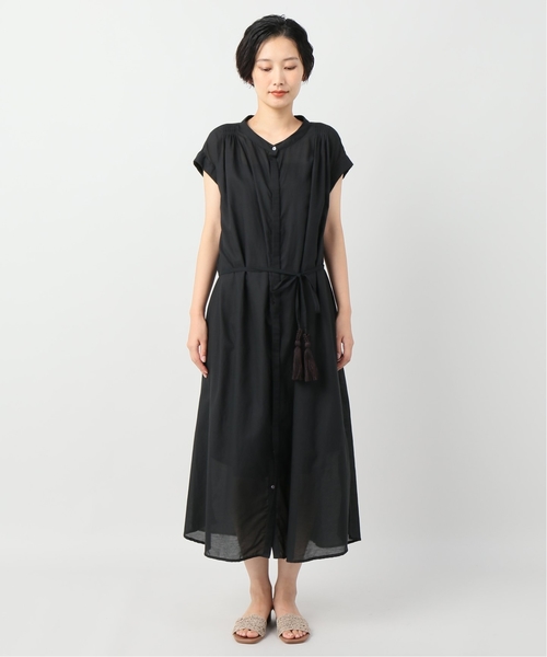 JOINT WORKS(ジョイントワークス)の「《追加》フレンチスリーブボイルワンピース(ワンピース・レディース・ブラック/パープル/カーキ・FREE)」の10枚目の写真