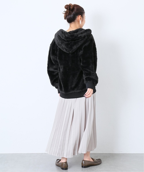 Champion(チャンピオン)の「【Champion/チャンピオン】SMU SHERPA フリーススナップパーカー◆(パーカー・レディース・ブラック/ベージュ/パープル・SMALL/MEDIUM)」の13枚目の写真