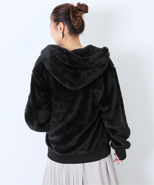 Champion(チャンピオン)の「【Champion/チャンピオン】SMU SHERPA フリーススナップパーカー◆(パーカー・レディース・ブラック/ベージュ/パープル・SMALL/MEDIUM)」の22枚目の写真
