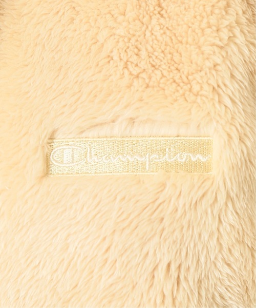 Champion(チャンピオン)の「【Champion/チャンピオン】SMU SHERPA フリーススナップパーカー◆(パーカー・レディース・ブラック/ベージュ/パープル・SMALL/MEDIUM)」の21枚目の写真