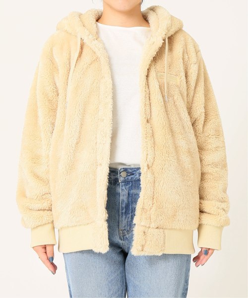 Champion(チャンピオン)の「【Champion/チャンピオン】SMU SHERPA フリーススナップパーカー◆(パーカー・レディース・ブラック/ベージュ/パープル・SMALL/MEDIUM)」の12枚目の写真