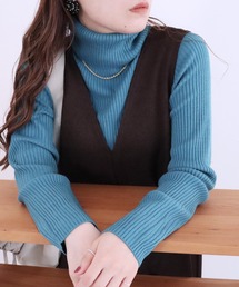 reca | リブタートルハイネックニット(ニット/セーター)