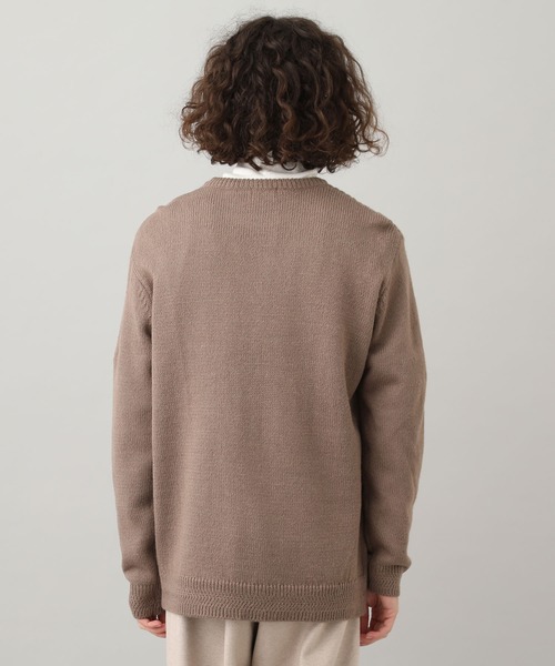 JUNRED(ジュンレッド)の「アルパカ混パターンニット(ニット/セーター・メンズ・キャメル/ベージュ系その他/ブルー系その他4/レッド・L/M/S)」の15枚目の写真
