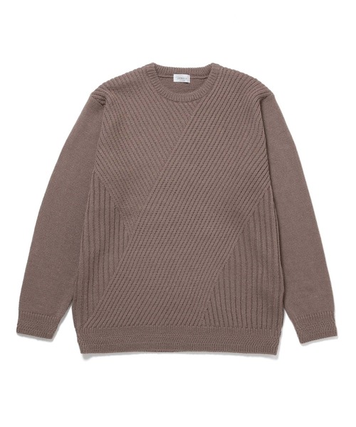 JUNRED(ジュンレッド)の「アルパカ混パターンニット(ニット/セーター・メンズ・キャメル/ベージュ系その他/ブルー系その他4/レッド・L/M/S)」の14枚目の写真