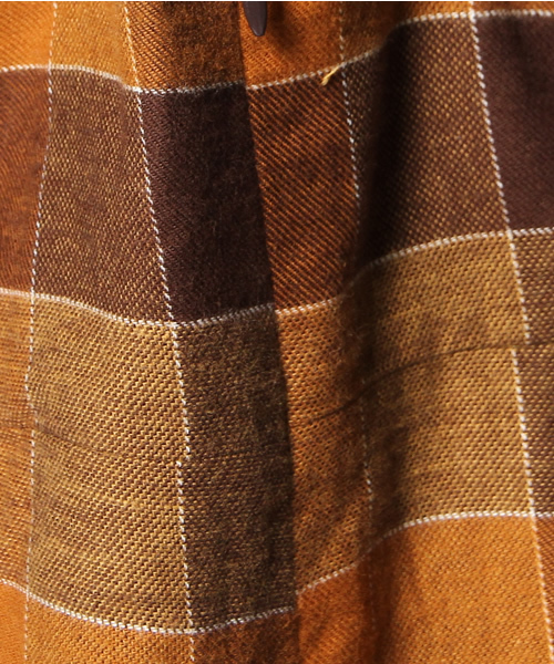 BEAMS BOY（ビームスボーイ）の「◎BEAMS BOY / ビエラ チェック ジャンパースカート（ワンピース・レディース・ブラウン/ブルー・ONE SIZE）」の10枚目の写真