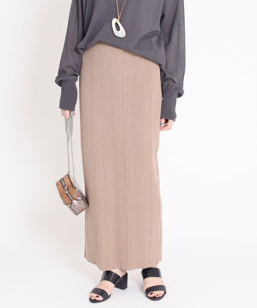 SHIPS（シップス）の「Wai:ニットスカート◇（スカート）」 - WEAR 