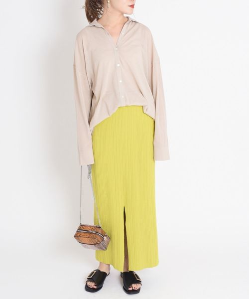 SHIPS（シップス）の「Wai:ニットスカート◇（スカート）」 - WEAR 