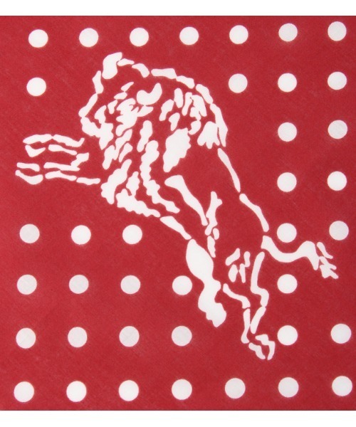 IL BISONTE（イルビゾンテ）の「IL BISONTE / BANDANA（バンダナ/スカーフ・レディース・ネイビー/ワイン/ベージュ/グレー・FREE）」の13枚目の写真