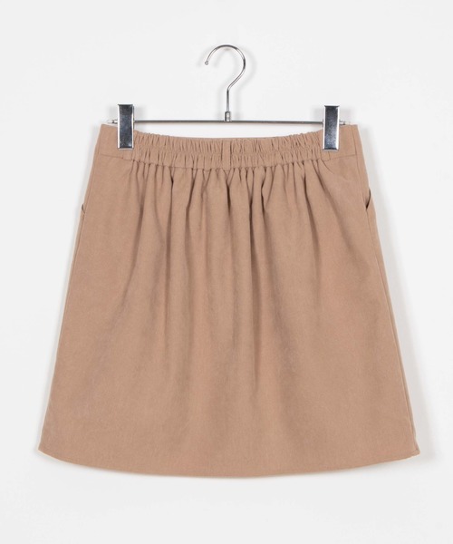 WEGO（ウィゴー）の「WEGO/プリーツレイヤードミニスカート（スカート・レディース・ベージュ/アイボリー・FREE）」の4枚目の写真