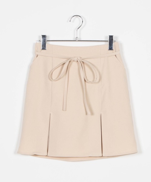 WEGO（ウィゴー）の「WEGO/プリーツレイヤードミニスカート（スカート・レディース・ベージュ/アイボリー・FREE）」の16枚目の写真