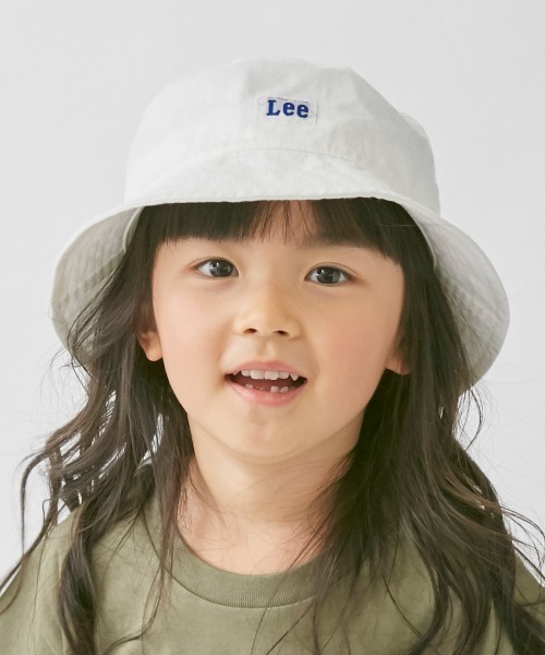 Lee(リー)の「【LEE】KIDS LE BUCKET COTTON TWILL(ハット・キッズ・カモフラージュ/ホワイト/ネイビー/ワイン/ダークオレンジ/ベージュ/ブラック/ピンク・54cm/FREE)」の2枚目の写真
