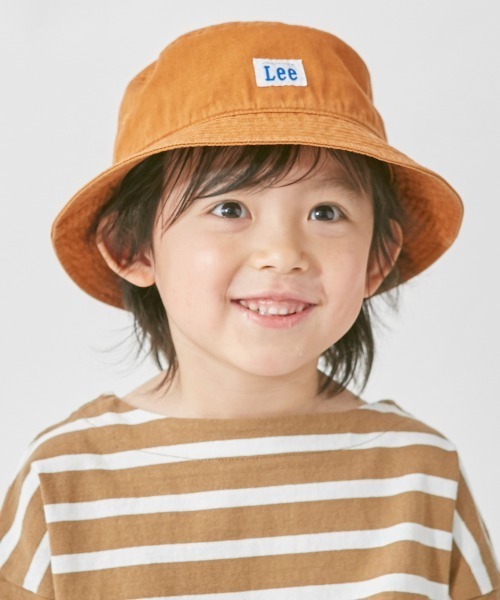Lee(リー)の「【LEE】KIDS LE BUCKET COTTON TWILL(ハット・キッズ・カモフラージュ/ホワイト/ネイビー/ワイン/ダークオレンジ/ベージュ/ブラック/ピンク・54cm/FREE)」の7枚目の写真