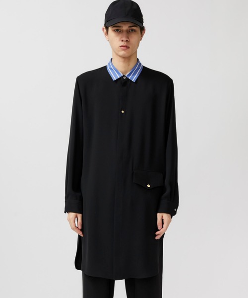 CULLNI クルニ　ロングシャツ STUDIOUS別注 クレリックロングシャツ（シャツ/ブラウス）｜CULLNI
