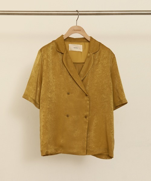 TODAYFUL（トゥデイフル）の「クレープサテンシャツ（シャツ