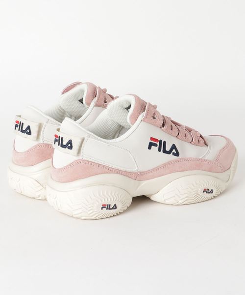 FILA（フィラ）の「FILA/フィラ 厚底スニーカー プロヴィナンス F0401-1824（スニーカー・レディース・ピンク・24.0cm/25.0cm/23.0cm）」の3枚目の写真