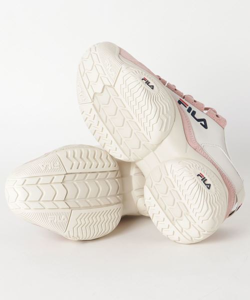 FILA（フィラ）の「FILA/フィラ 厚底スニーカー プロヴィナンス F0401-1824（スニーカー・レディース・ピンク・24.0cm/25.0cm/23.0cm）」の2枚目の写真