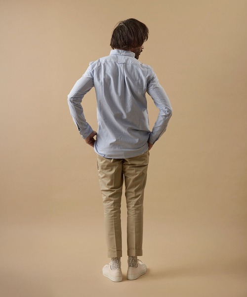 GORDON MILLER(ゴードンミラー)の「GORDON MILLER(ゴードンミラー) OXFORD BUTTON-DOWN SHIRT (オックスフォード ボタンダウンシャツ)(シャツ/ブラウス・メンズ・ネイビー/サックスブルー/ホワイト・S/L/M)」の18枚目の写真