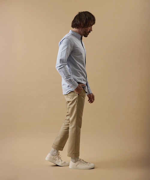 GORDON MILLER(ゴードンミラー)の「GORDON MILLER(ゴードンミラー) OXFORD BUTTON-DOWN SHIRT (オックスフォード ボタンダウンシャツ)(シャツ/ブラウス・メンズ・ネイビー/サックスブルー/ホワイト・S/L/M)」の19枚目の写真