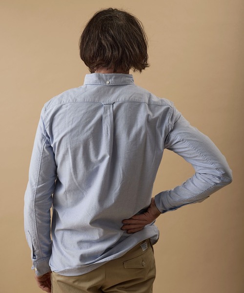 GORDON MILLER(ゴードンミラー)の「GORDON MILLER(ゴードンミラー) OXFORD BUTTON-DOWN SHIRT (オックスフォード ボタンダウンシャツ)(シャツ/ブラウス・メンズ・ネイビー/サックスブルー/ホワイト・S/L/M)」の15枚目の写真