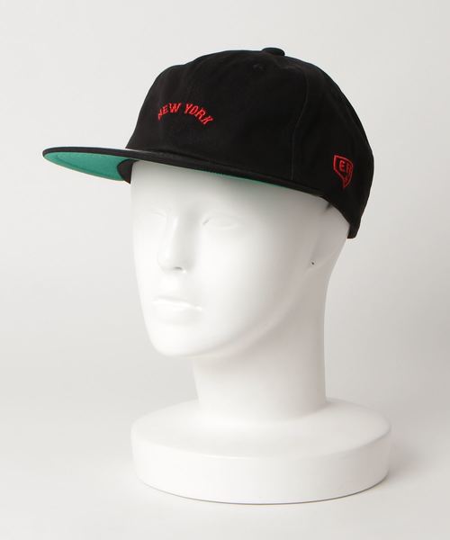 EBBETS FIELD FLANNEL（エベッツフィールドフランネル）の「【 EBBETS FIELD FLANNELS / エベッツフィールドフランネル 】ARCH LOGO CAP（キャップ・メンズ・カーキ/ネイビー/ベージュ/ブラック・FREE）」の2枚目の写真