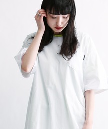KANGOL / カンゴール 別注 コラボ ロゴ 刺繍 ビッグシルエット 半袖 Tシャツ