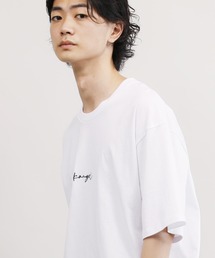 KANGOL / カンゴール 別注 コラボ ロゴ 刺繍 ビッグシルエット 半袖 Tシャツ