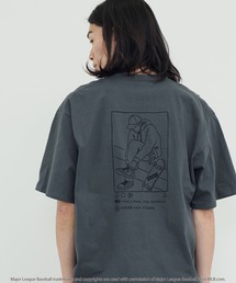 KANGOL / カンゴール 別注 コラボ ロゴ 刺繍 ビッグシルエット 半袖 Tシャツ