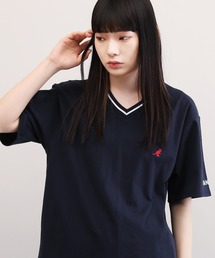KANGOL | KANGOL/カンゴール 別注ロゴ刺繍 半袖 オーバーサイズカットソー(Tシャツ/カットソー)