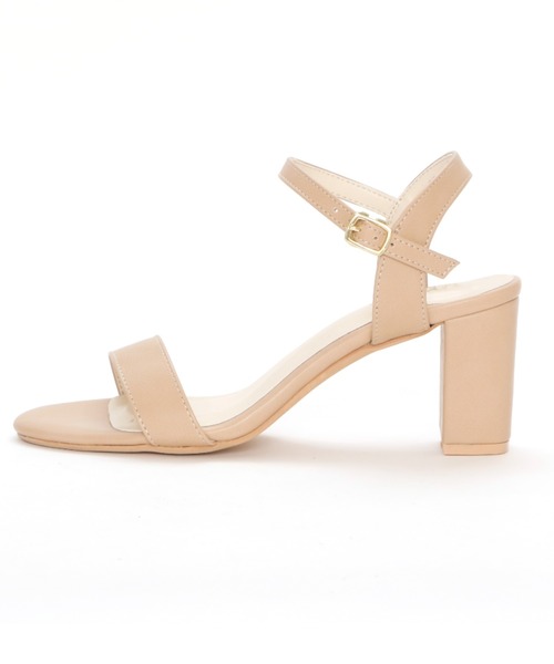 minky me!（ミンキーミー）の「アンクルストラップセットバックヒールサンダル（サンダル・レディース・シルバー/パープル系その他3/パイソン/ホワイト系その他2/イエロー系その他5/ブラック系その他2/ベージュ系その他2/ゴールド/グレー系その他3/ブラック系その他3/ピンク系その他5/イエロー系その他3/エメラルドブルー・L/LL/XL/M/SS/S）」の21枚目の写真