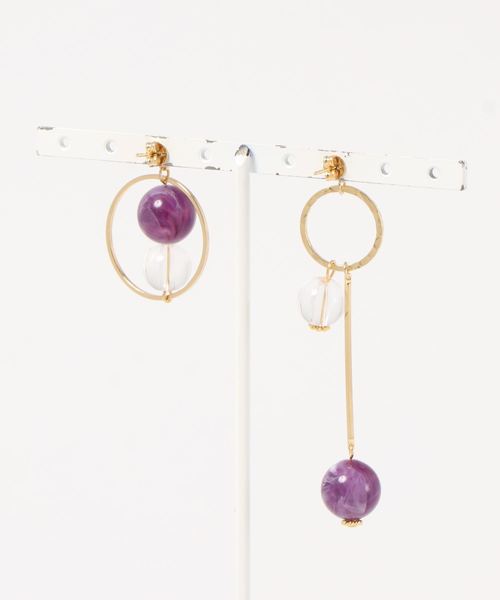 tone(トーン)の「【CosmicForest】Candy bonbon ピアス(ピアス(両耳用)・レディース・ターコイズブルー/パープル/オレンジ/その他・FREE)」の5枚目の写真
