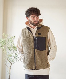TAION BOA REVERSIBLE DOWN VEST (タイオン ボアリバーシブル ダウンベスト)